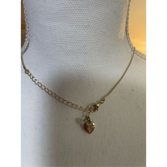 Betsey Johnson Welcome To The Jungle Gold Tone Monkey Pendant Necklace - Picture 3 of 7